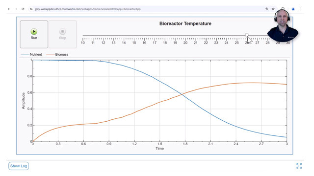 Use App Designer and Simulink Compiler to create apps from your Simulink models and deploy them as standalone desktop apps or browser-based web apps.