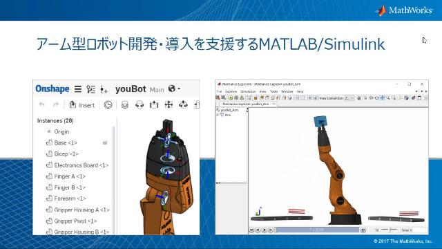 アーム型ロボット開発・導入を支援するMATLAB/Simulink