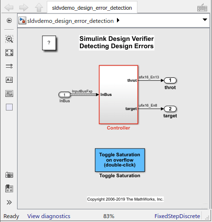 モデル スライサーを使用した整数オーバーフロー設計エラー検出のデバッグ Matlab Simulink Mathworks 日本