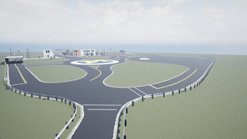 Virtual Mcity scene