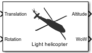 Simulation 3D Rotorcraft block icon