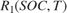 $R_1(SOC,T)$