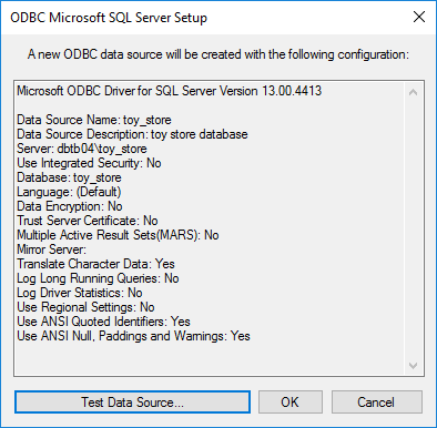 sqlite database setup in odbc manager not showing in excel