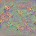 Example visualization of deep dream technique.