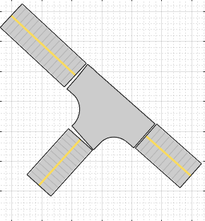 Original road network