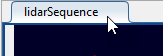 lidarSequence tab selected
