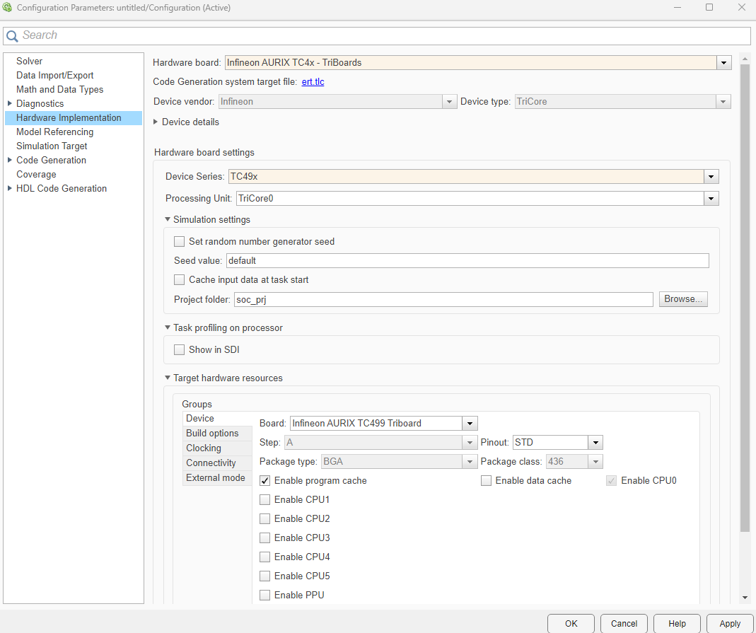 Configuration Parameters