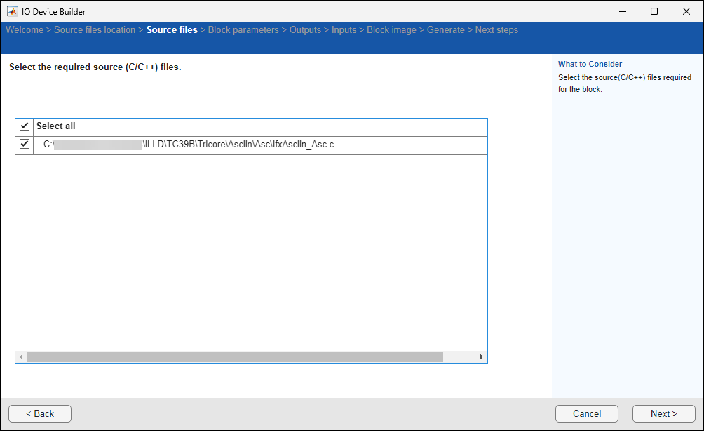 source files