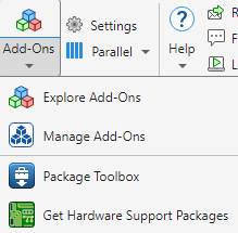 Manage Add-ons for ifx spkg installation