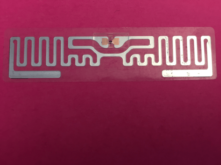 RFID meander tag
