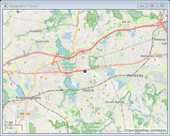 OpenStreetMap ベースマップでのデータの表示