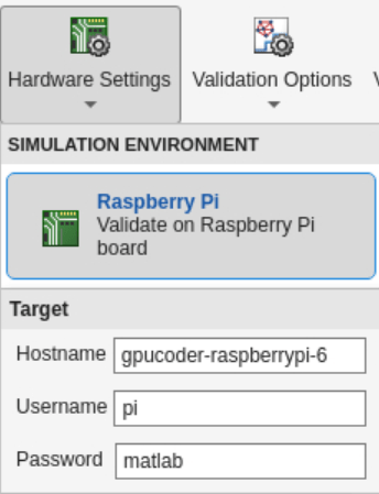 Hardware Settings