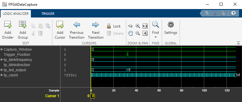 FPGA Data Capture を使用した IP コアのデバッグ