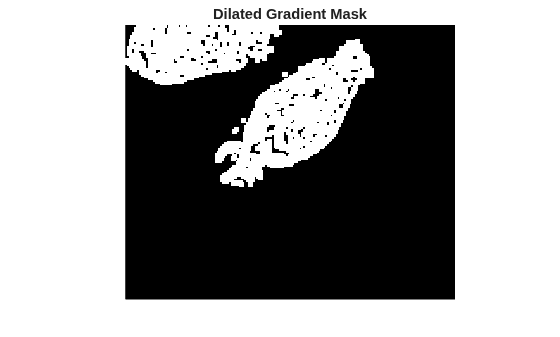 Figure contains an axes object. The hidden axes object with title Dilated Gradient Mask contains an object of type image.