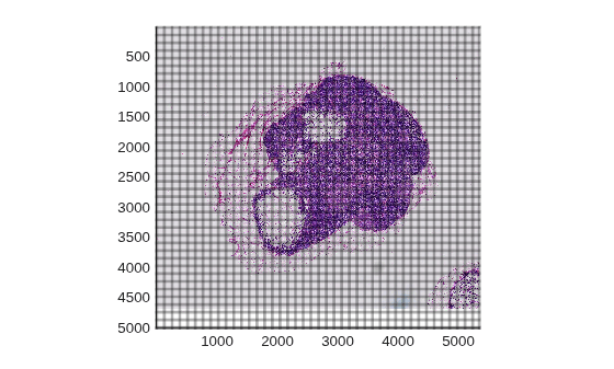 Figure contains an axes object. The axes object contains an object of type bigimageshow.