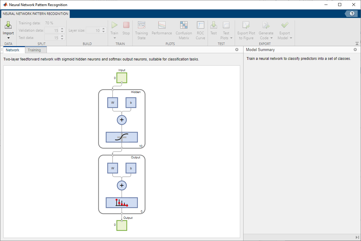 浅層ニューラル ネットワークによるパターン認識 - MATLAB & Simulink 