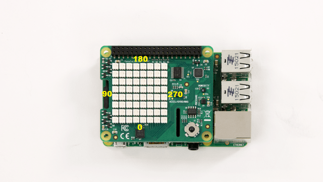 Working with Raspberry Pi SenseHAT