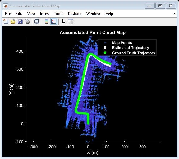 LiDAR データからのマップの作成