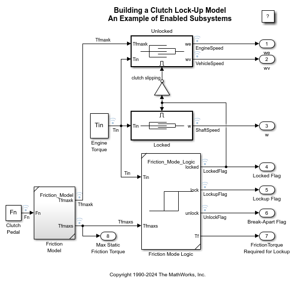 Building a Clutch Lock-Up Model