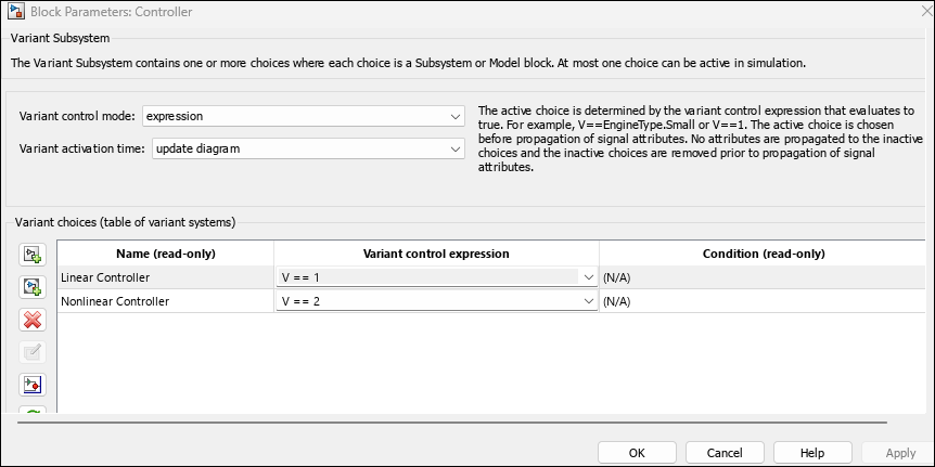 Create a Simple Variant Model