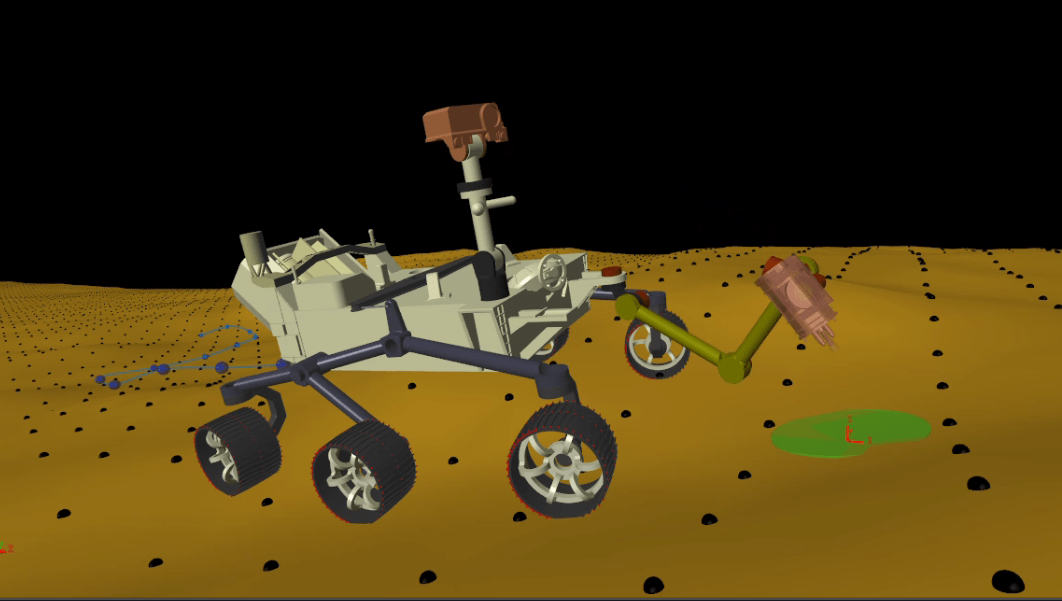火星探査機のモデル化と制御