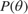 $P(\theta)$