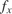 $f_{x}$