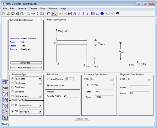 Starting Filter Design Hdl Coder Matlab And Simulink Mathworks 日本 