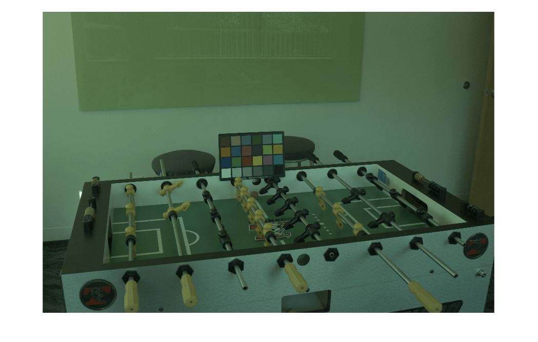 Figure contains an axes object. The hidden axes object contains an object of type image.