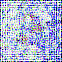 Ringing appears as alternating bands of low intensity and high intensity pixels. The ringing effect is worse towards the boundary of the deblurred image.