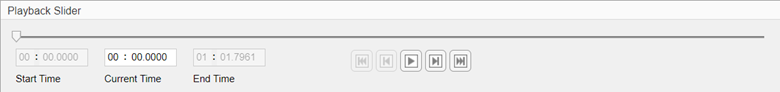 Playback Slider