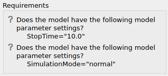 Learner preview of configuration parameter value test