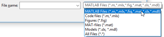 ファイル選択ダイアログ ボックスを開く Matlab Uigetfile Mathworks 日本