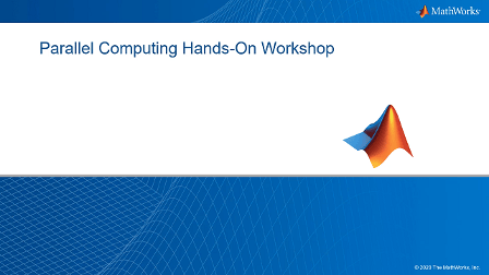 Parallel computing hands-on workshop video.