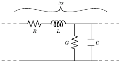 RLGC transmission line