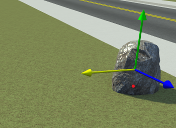 Rock three-axis translation manipulator translated