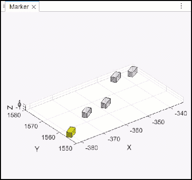 Marker Viewer of the ROS Bag Viewer App