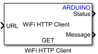 Arduino WiFi HTTP Client Block Icon