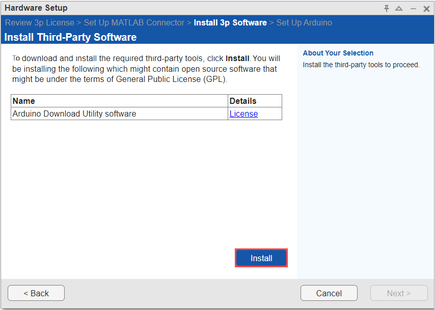 Install Third-Party Software