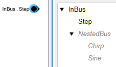 Bus hierarchy with Chirp under NestedBus under InBus