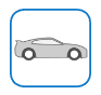 Passenger car icon