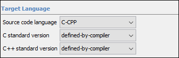 C と C++ のソースファイルが混在するプロジェクトの解析