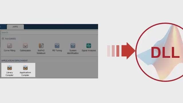 Package MATLAB programs as .NET assemblies using MATLAB Compiler SDK. Share these libraries royalty-free with users who do not have MATLAB.