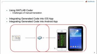 Deploying To Iphone And Ipad Apps Using Matlab Coder Video Matlab