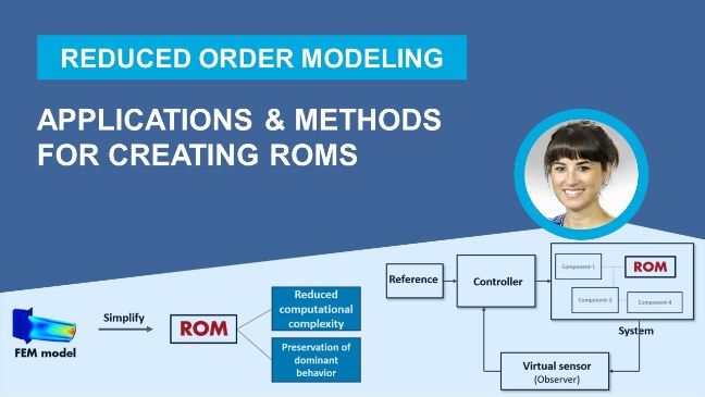 Learn why engineers use reduced order modeling, different ROM applications, and methods for creating ROM.