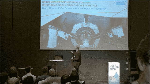 This presentation shows how the Steel Research Center of Sandvik Materials Technology uses MATLAB to calculate orientation dependencies in nuclear materials.